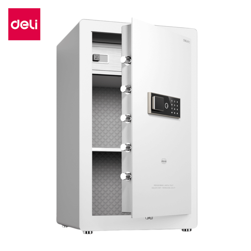 ตู้เซฟนิรภัย DELI AE803-WH-01 สีขาว